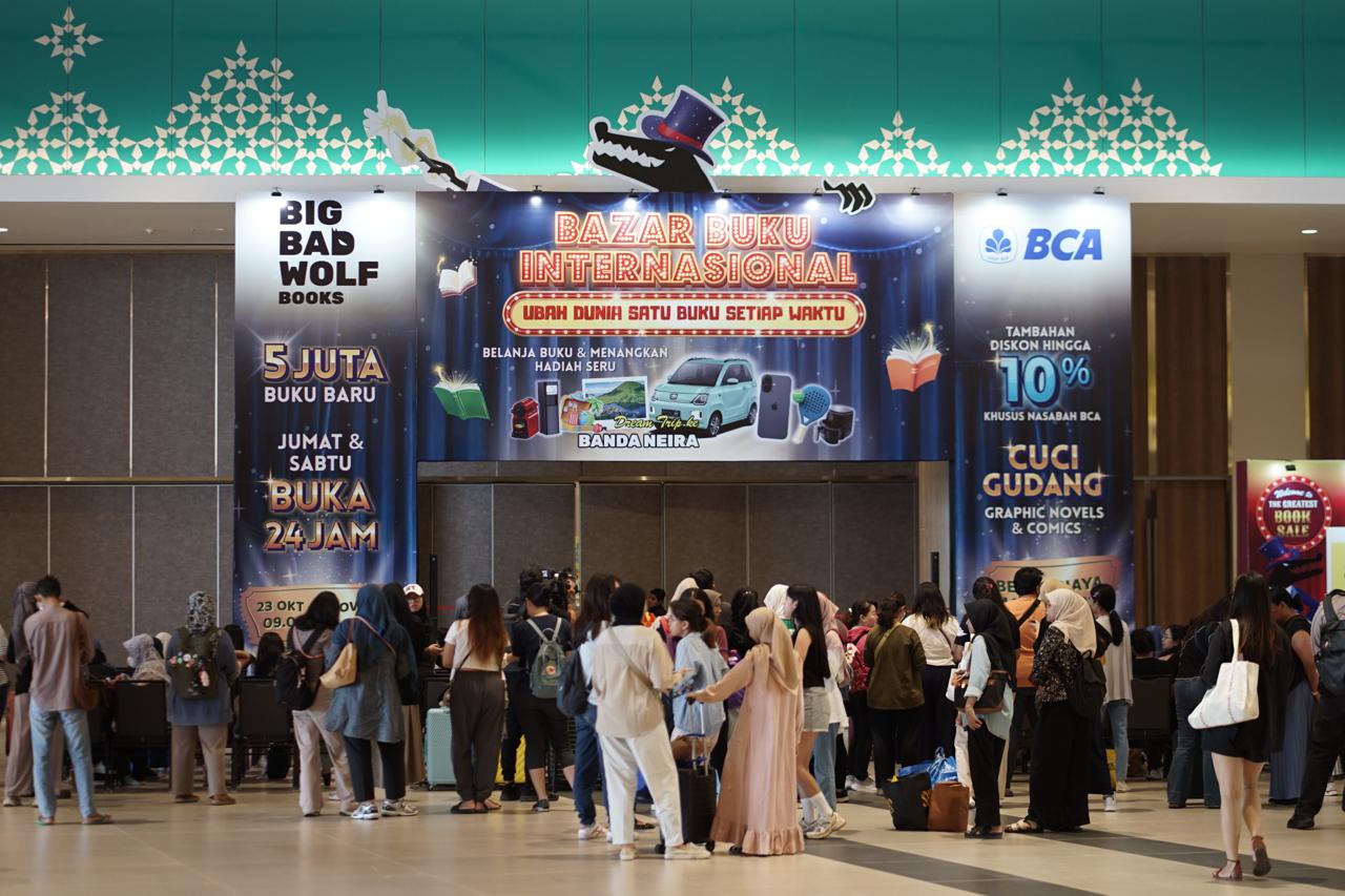 Bazar Buku Internasional Big Bad Wolf